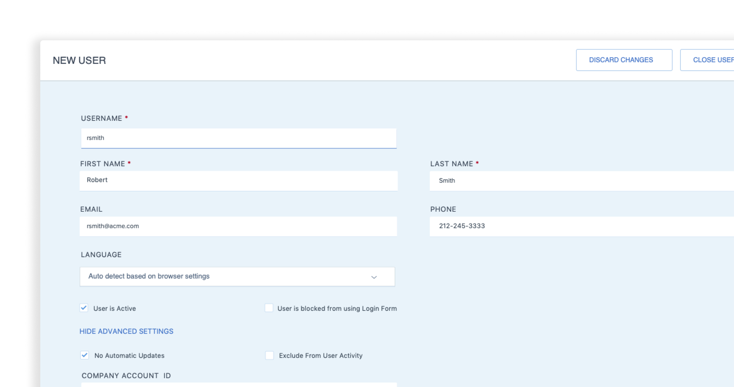 Medallia screen 2
