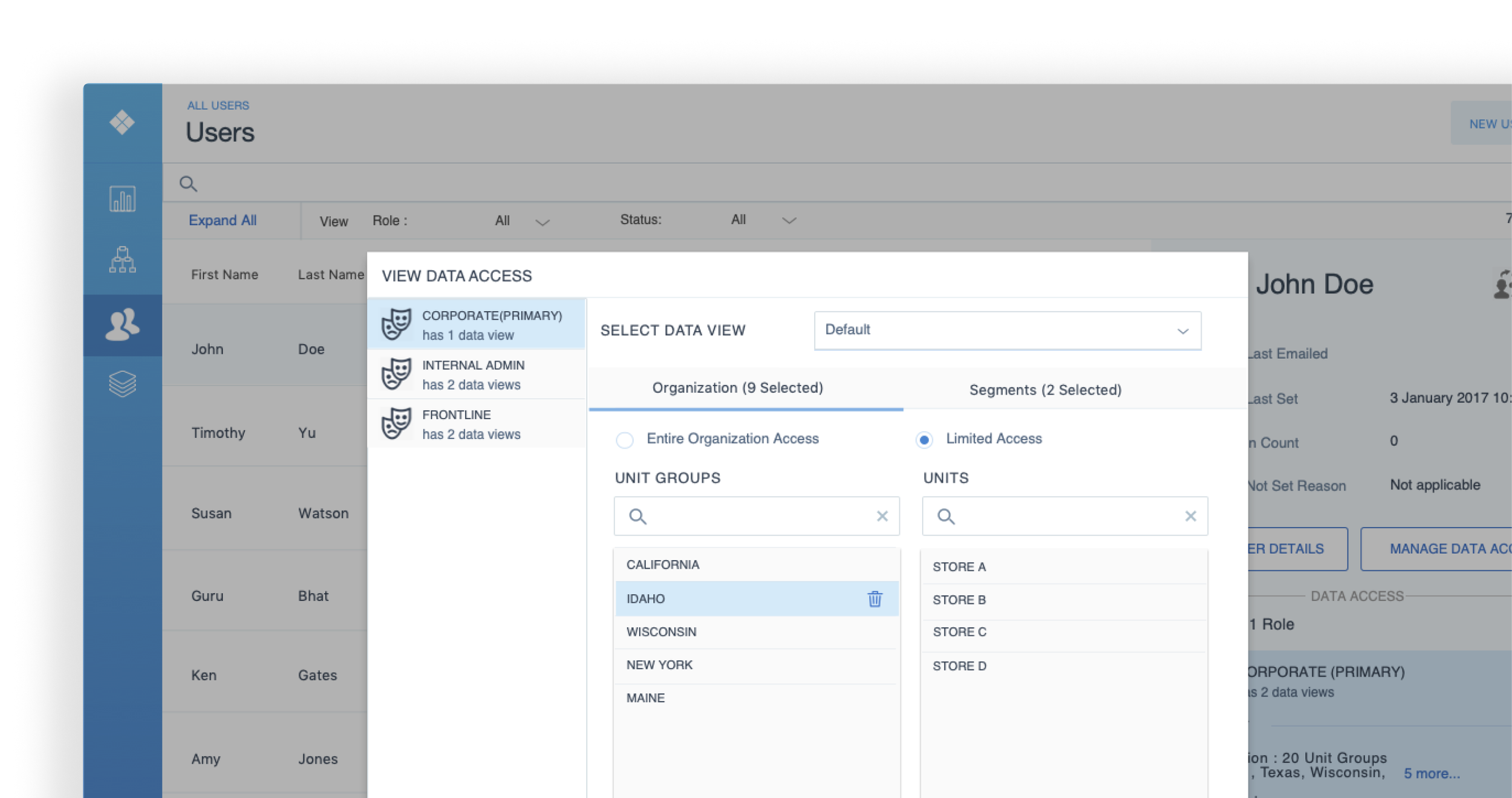 Medallia screen 3