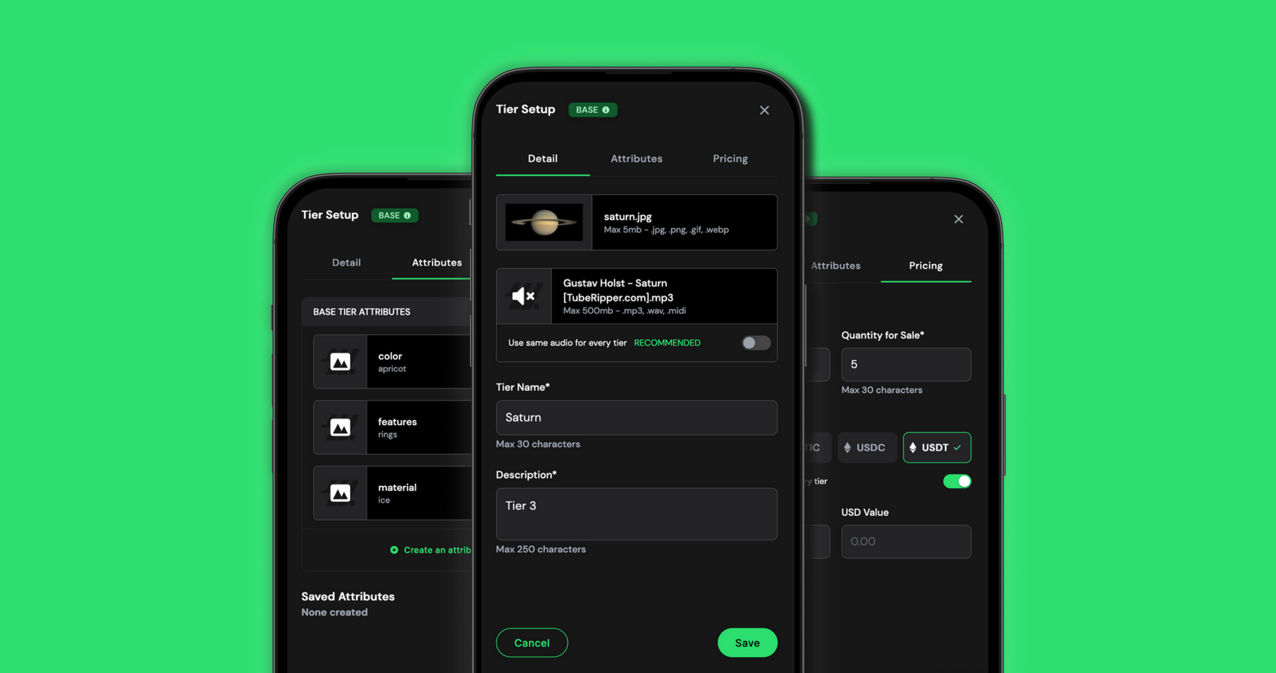 Vibe screen 3